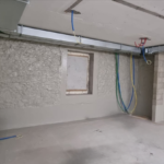 Cuvelage de mur en pierre contre infiltrations et humidité