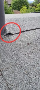 Détail d'une recherche de fuite suite infiltrations