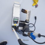 pose automatisée membrane - soudage air chaud