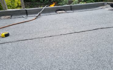 Pose de bitume sur support bois à Genève